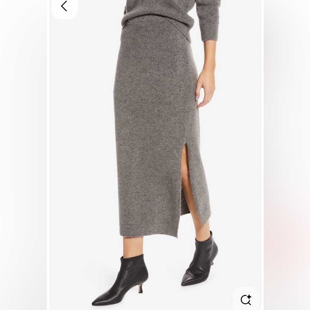 Something Navy Sweater Midi
Skirt | Nordstrom Size Small Women’s